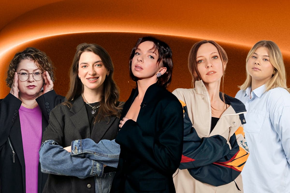 Большой девчачий стендап